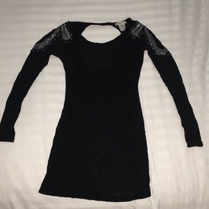Long sleeved mini dress/long shirt. Lightly worn.
